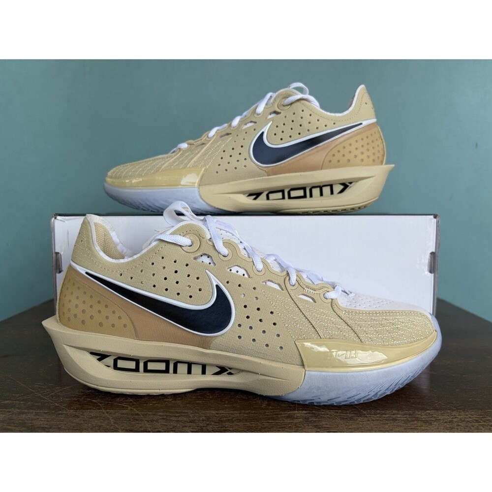 Nike Air Zoom GT Cut 3 TB Promo Team Gold/White Men's Size 9.5 IH5097-701